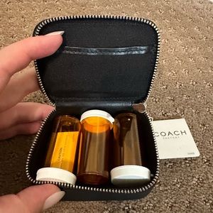 Authentic Coach Pill Bottle Holder